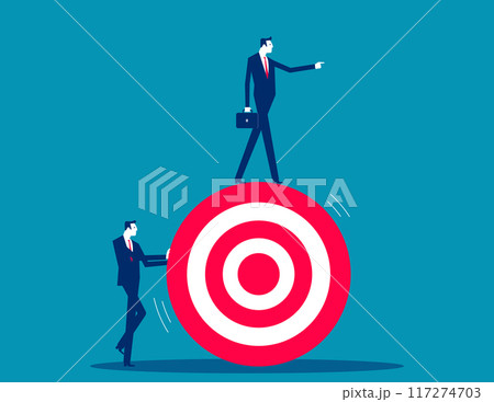 Drive ambition to achieve success. Push the target to reach the goal Drive ambition to achieve success. Push the target to reach the goal 117274703