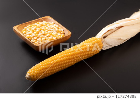 ポップコーン(乾燥とうもろこし) ポップコーン(乾燥とうもろこし) 117274888