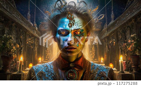 ホラーの主人公ゾンビ 117275288