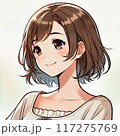 微笑む女性 117275769