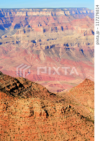 Hazy Sky Day At The Grand Canyon Arizona Hazy Sky Day At The Grand Canyon Arizona 117276814