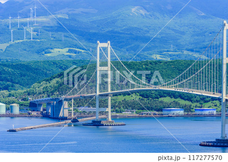 北海道 室蘭の港 117277570