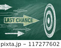 Target and arrows 117277602