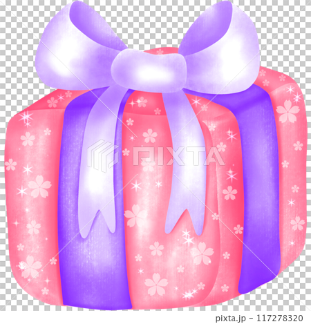 colorful gift box with ribbon bow colorful gift box with ribbon bow 117278320