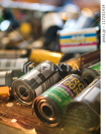 analog photography reels 117281434