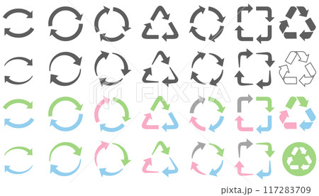 リサイクルマークセット リサイクルマークセット 117283709