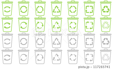 リサイクルマークセット リサイクルマークセット 117283741