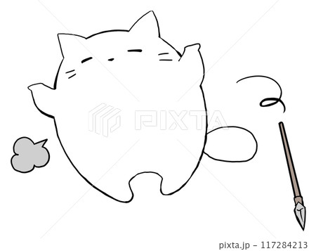 なげやりねこ なげやりねこ 117284213
