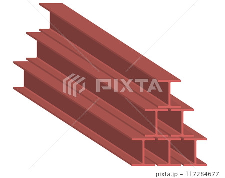 鉄骨 イラスト素材 鉄骨 イラスト素材 117284677