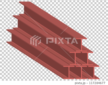 鉄骨 イラスト素材 鉄骨 イラスト素材 117284677