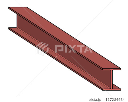 鉄骨　イラスト素材 117284684