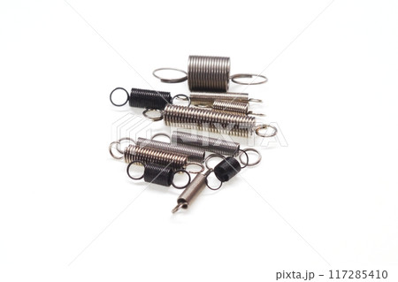 カメラ内で使われていた引っ張りコイルばね カメラ内で使われていた引っ張りコイルばね 117285410