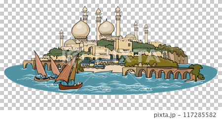 Arabian Nights Background Arabian Nights Background 117285582