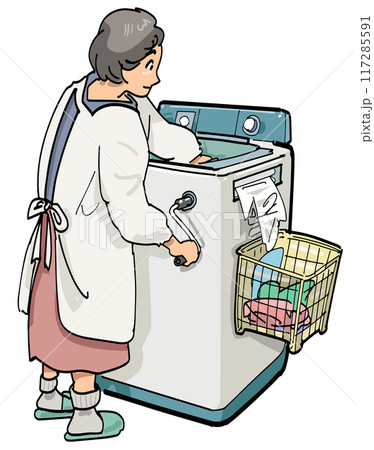 昭和の洗濯機 117285591