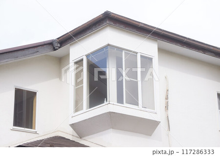 三角出窓 戸建て住宅 三角出窓 戸建て住宅 117286333