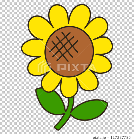 ヒマワリ ヒマワリ 117287786