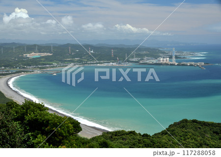 西山から煙樹ヶ浜を望む　【和歌山県日高郡美浜町】 117288058