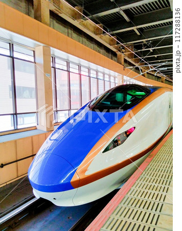 青が美しい北陸新幹線 青が美しい北陸新幹線 117288136