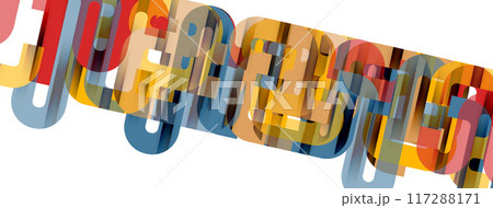Lines, abstract letter style design background. Geometric vector Illustration For Wallpaper, Banner, Background, Card, Book Illustration, landing page Lines, abstract letter style design background. Geometric vector Illustration For Wallpaper, Banner, Background, Card, Book Illustration, landing page 117288171