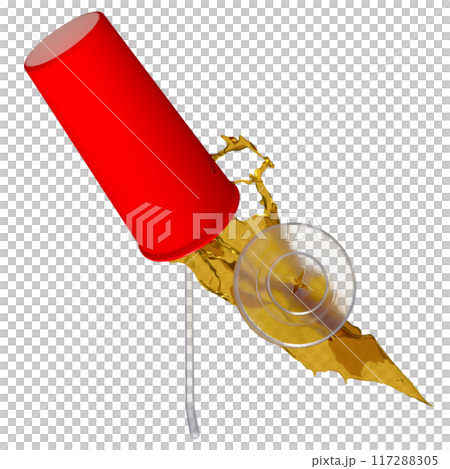 The Cola splash for drink or entertainment concept 3d rendering. The Cola splash for drink or entertainment concept 3d rendering. 117288305