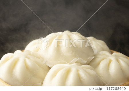 肉まん せいろで蒸した肉まん 肉まん せいろで蒸した肉まん 117288440