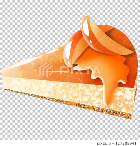Soft and tender orange cake 117288941