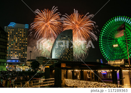 よこはまスマートフェスティバル花火打上 117289363