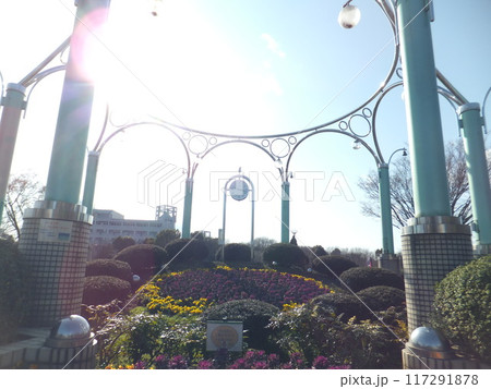 相模原麻溝公園の花時計 117291878