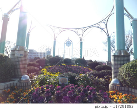 相模原麻溝公園の花時計 117291882