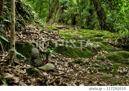 熊野古道(藤白坂・十七丁石地蔵)　【和歌山県海南市】 117292010