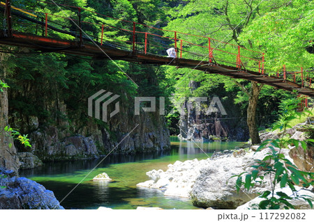 【広島県】万緑の三段峡（黒淵） 117292082