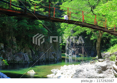 【広島県】万緑の三段峡（黒淵） 117292087