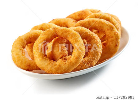 fried onion rings 117292993