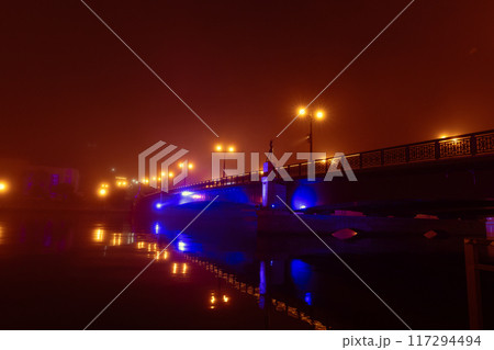 【北海道_釧路_弊舞橋】釧路の夜・霧のヌサマイ橋 【北海道_釧路_弊舞橋】釧路の夜・霧のヌサマイ橋 117294494