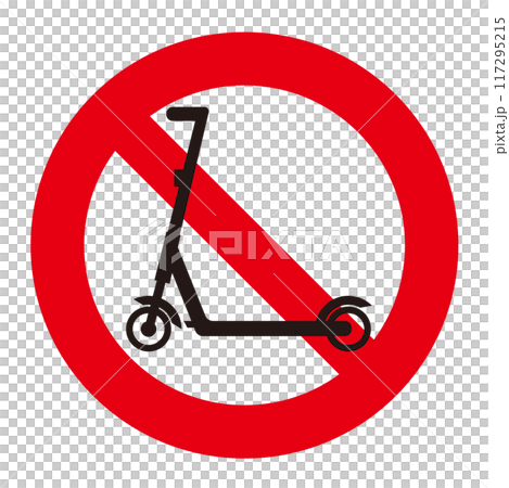 Electric kick scooters are prohibited 117295215