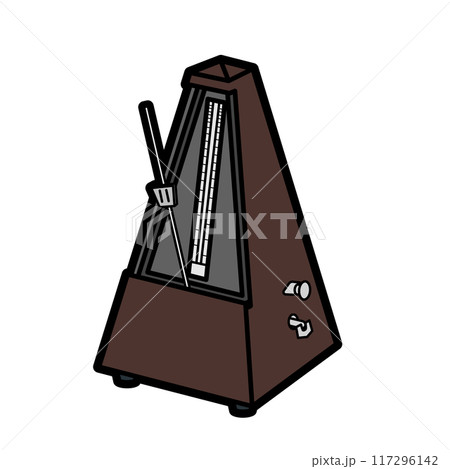 教育用楽器イラスト：メトロノーム 117296142