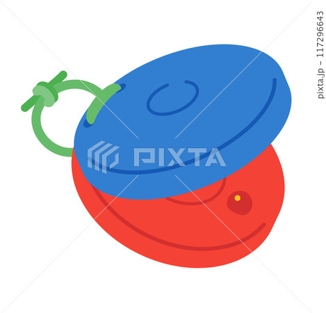 教育用楽器イラスト：カスタネット 117296643