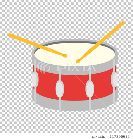教育樂器插畫：小鼓 117296655
