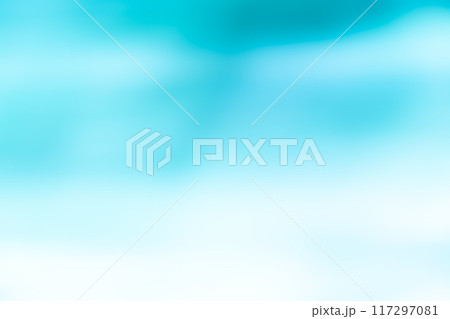 ブルー系アンイーブンバックグラウンド　(背景素材) 117297081