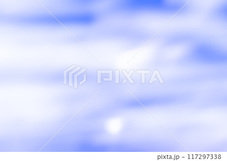 ブルー系アンイーブンバックグラウンド　(背景素材) 117297338