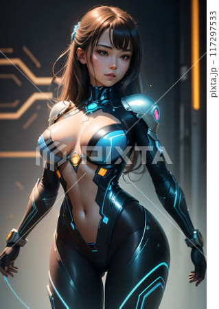 サイバーウーマンのイメージ サイバーウーマンのイメージ 117297533