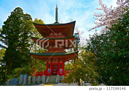 三重塔（千葉県あけぼの山農業公園布施弁天） 117299148