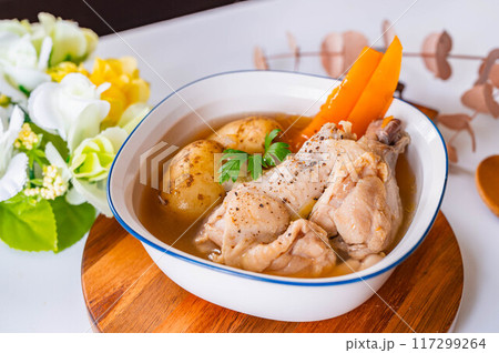 鶏肉ポトフ 117299264