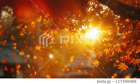 Cultural observance: autumn equinox day in Japan, commemorating ancestors, keeping memory of dead alive, traditional practices, heartfelt ceremonies that emphasize reverence, remembrance 117300066
