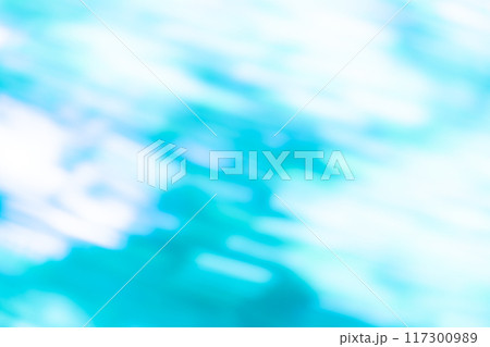 ブルーグリーン系動きのあるバックグラウンドイメージ 117300989