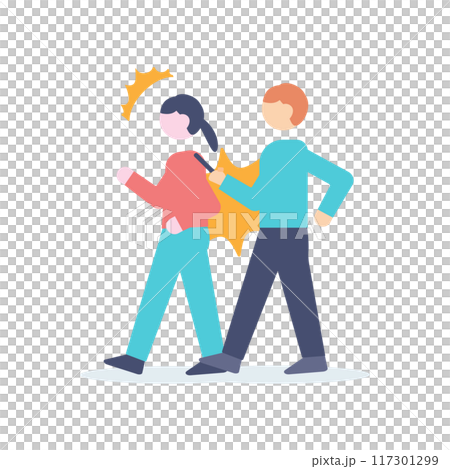 歩きスマホ 117301299