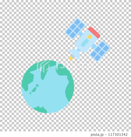 地球和人造衛星 117301342