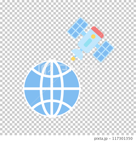 地球和人造衛星 117301350