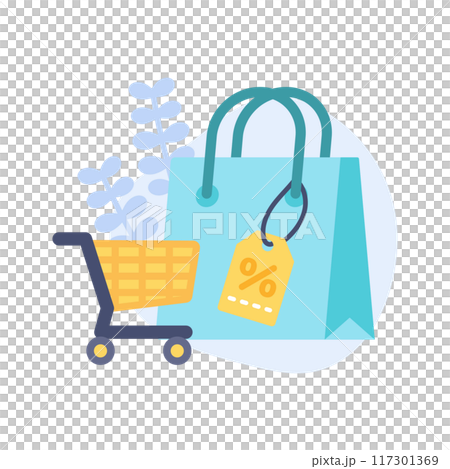 銷售購物形象 銷售購物形象 117301369