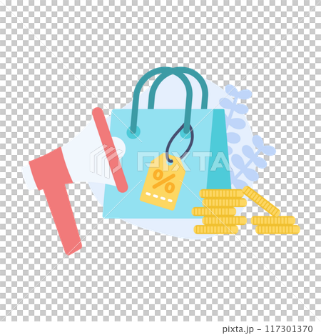 バーゲンセール イメージ バーゲンセール イメージ 117301370